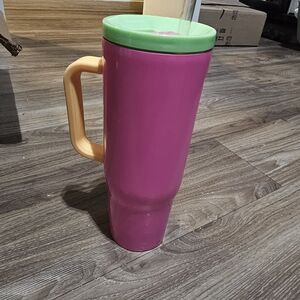 Colorful Tumbler with Handle
